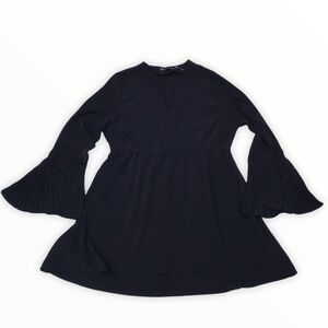 Vintage Women’s Babydoll Dress Black Size Large Witchy Minimalist Newport News